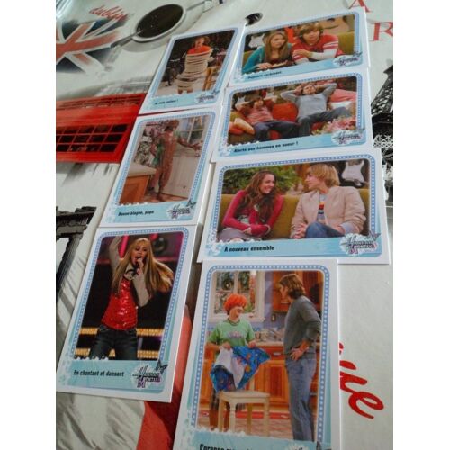 Lot De 7 Cartes Hannah Montana 