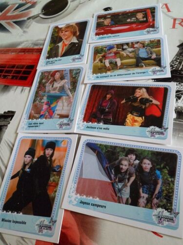 Lot De 7 Cartes Hannah Montana 