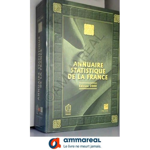 Annuaire Statistique De France, Édition 2000