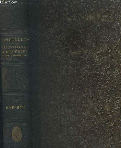 Dictionnaire Universel D Histoire Et De Géographie Aar-Hyt