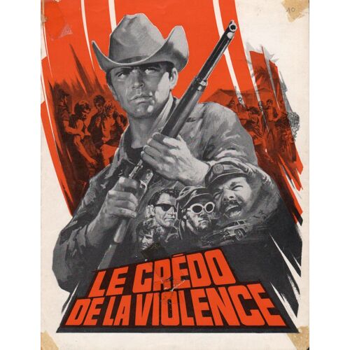 Le Crédo De La Violence, Synopsis Dépliant, De&avec Tom Laughlin, Avec Elizabeth James, Jane Russell