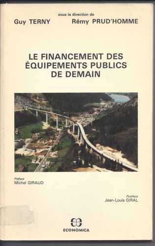 Le Financement Des Équipements Publics De Demain