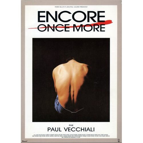 Encore - Once More, Synopsis Dépliant, De Paul Vecchiali Avec Jean-Louis Rolland, Florence Giorgetti