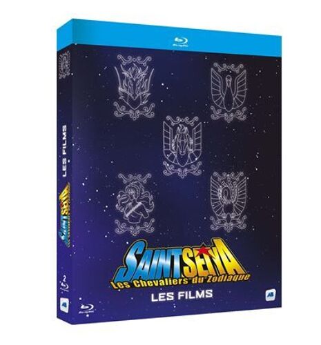 Saint Seiya - Les Chevaliers Du Zodiaque - Les 5 Films - Blu-Ray