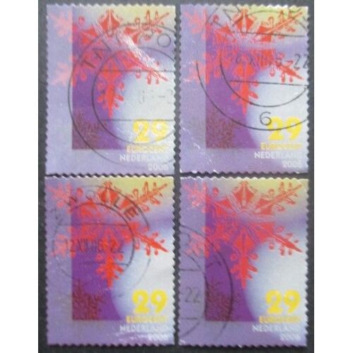 Pays-Bas N°2372 X 4 Oblitéré