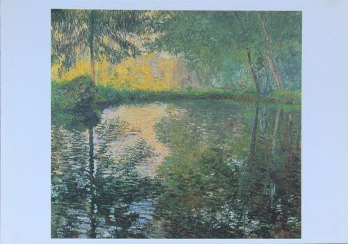 Carte Postale Claude Monet L'étang De Montgeron