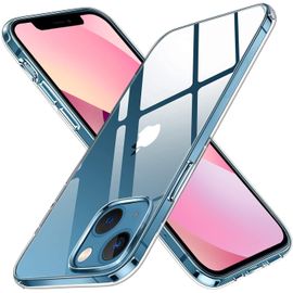 Coque Iphone 13 Mini - Coque Transparente Fine En Gel Silicone Pour Iphone 13 Mini