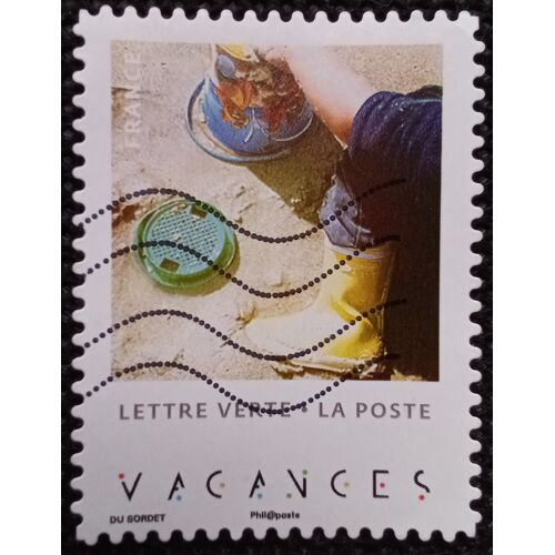 France 2019 Timbre Oblitéré Yt 1751 - Photos De Vacances