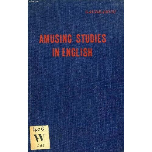 Amusing Studies In English