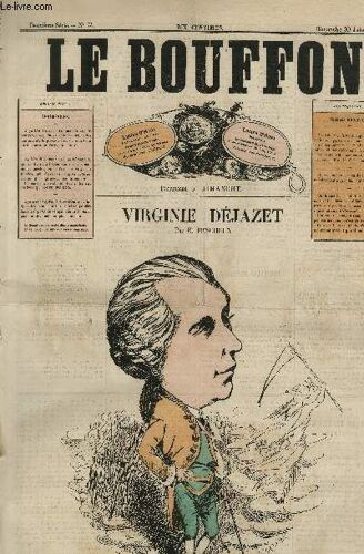 Le Bouffon - 2è Série, N°74 - Virginie Déjazet
