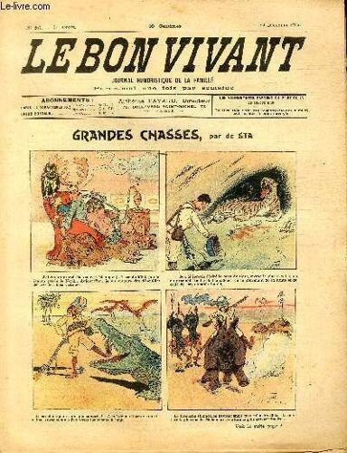 Le Bon Vivant N°267 - Grandes Chasses
