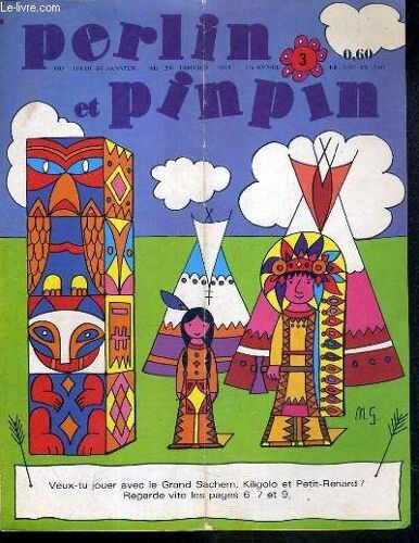 Perlin Et Pinpin - N° 3 - Du Jeudi 20 Janvier Au 26 Janvier 1972