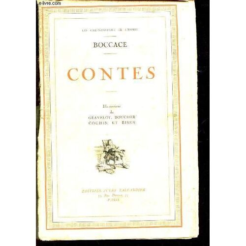 Contes - Collection Les Chefs-D'oeuvres De L'esprit.