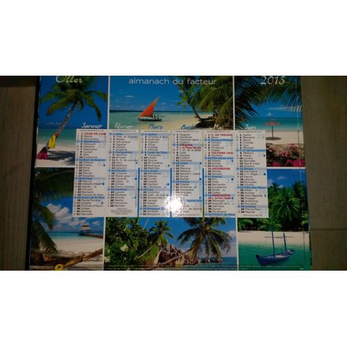 Calendrier La Poste 2015 Oller 418