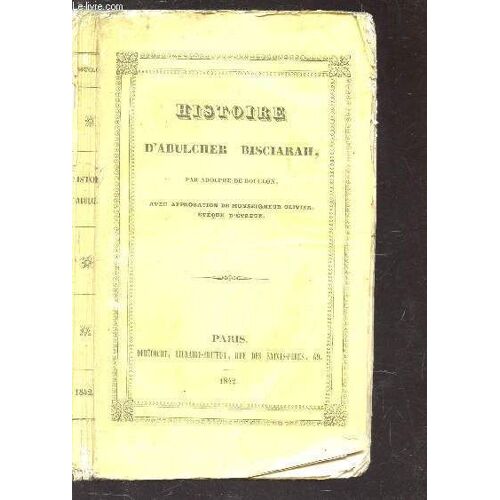 Histoire D'abulcher Bisciarah -