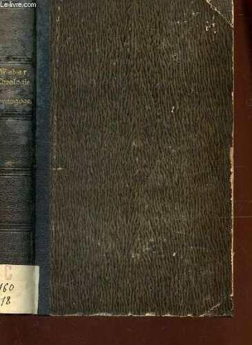 System Der Altsynagogalen Palastinischen Theologie -