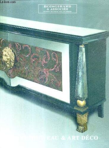 Catalogue De Ventes Aux Encheres - Art Nouveau & Art Deco - 6 Juillet 2005 - Drouot Richelieu.