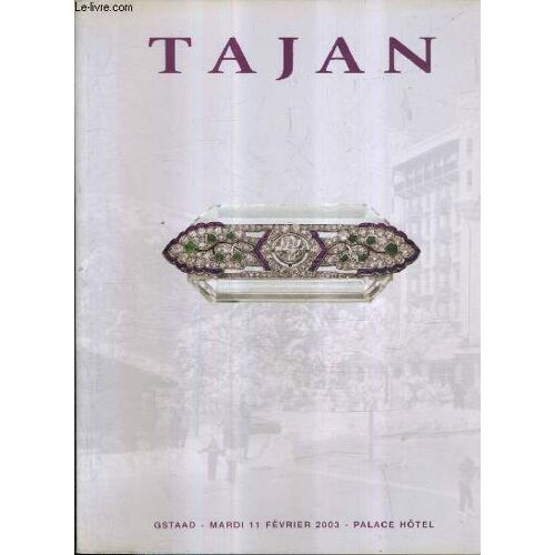 Catalogue De Ventes Aux Encheres - Importants Bijoux Montres - 11 Fevrier 2003 - Palace Hotel Gstaad.