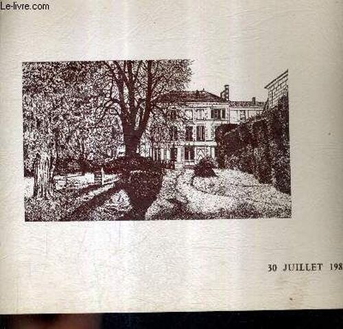 Journee Familliale D'anniversaires - 30 Juillet 1983.