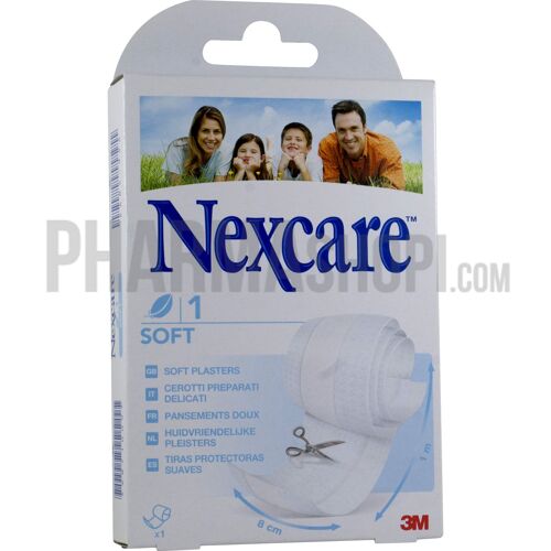 Pansements Doux À Découper Nexcare Soft - Bande De 8 Cm X 1 M 