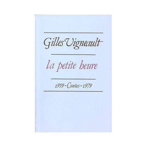 La Petite Heure 1959 - Contes - 1979