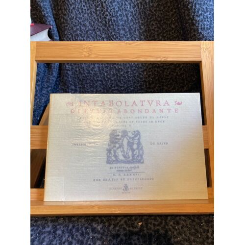 Giulio Abondante Intabolatura De Lauto Livres 1 2 5 Partition Luth Minkoff 1982