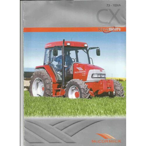 Mac Cormick Tracteurs  Gamme Cx  73/102
