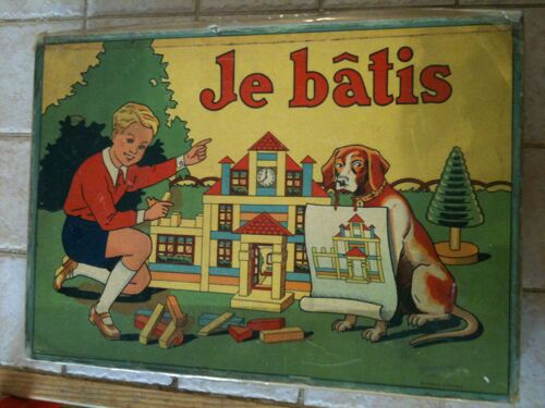 Jeu Ancien En Bois Je Bâtis