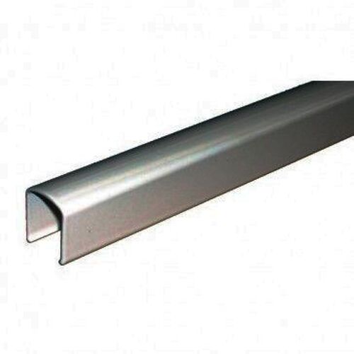 Profil recouvrement ferme-imposte extra-plat Ventus F200 longueur 1800mm finition argent - Ferco - 9-33444-18-0-1