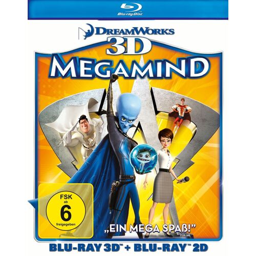 Megamind (Blu-Ray 3d, + Blu-Ray 2d)