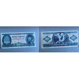 Billet Hongrie : 20 Forint 1969 (C 557)
