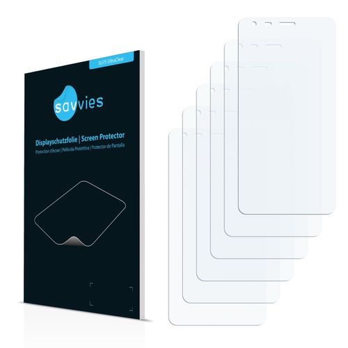 6x Savvies Su75 Ultraclear Film De Protection Écran Adapté Pour Xiaomi Redmi 2a