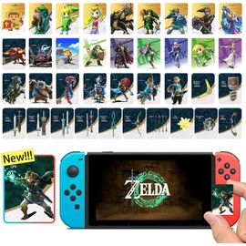 Cartes Nfc Pour The Legend Of Zelda, Petite Taille, Breath Of The Wild, Tears Of The Kingdom, Compatible Avec Switch - Lot De 38