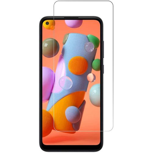 Protecteur D'ecran En Verre Trempe Pour Samsung Galaxy A11, Hd, Transparent, Durete 9h, Sans Bulles, Anti-Empreintes Digitales, Anti-Rayures.
