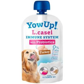 Soutien Immunitaire Pour Chiens - Yowup! - Probiotiques L. Casei - Dinde - 10 Paquets De 115 G