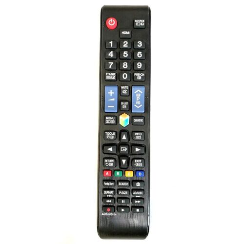 Télécommande Nipseyteko de remplacement AA59-00581A, pour Samsung 3D LCD LED Smart TV, pour AA59-00582A AA59-00594A