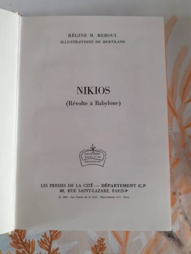 Nikios Révolte À Babylone
