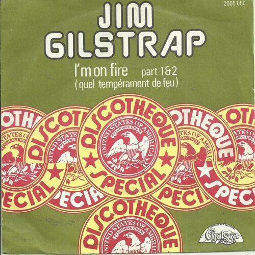 Jim Gilstrap : I'm On Fire Part 1 (Antony Eyers) 2:59 / I'm On Fire Pt. Ii (Antony Eyers) 4:42