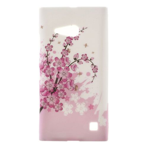 Coque Souple En Gel Flower Heart Pour Lumia 735 Et Lumia 730