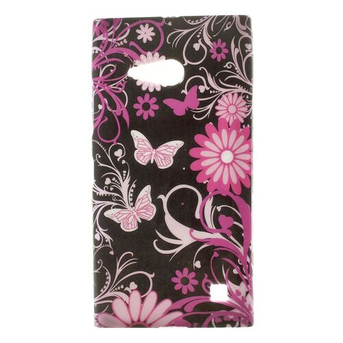 Coque Souple En Gel Flower Heart Pour Lumia 735 Et Lumia 730