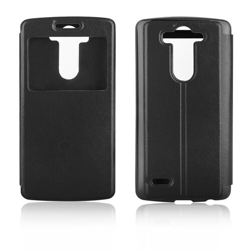 Etui Slim Folio View articulé noir stand pour LG G3S