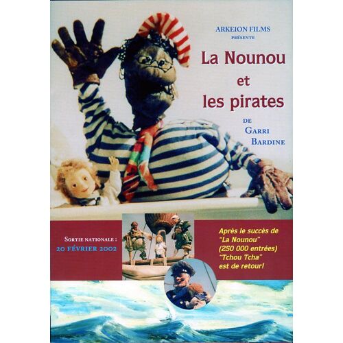 La Nounou Et Les Pirates - Synopsis Dépliant Du Film D'animation Réalisé Par Garri Bardine - 2002