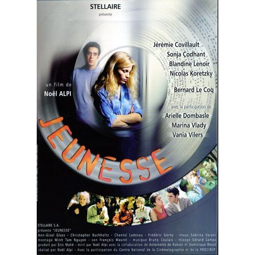 Jeunesse, Synopsis Dépliant, Noel Alpi, Avec Jérémie Covillault, Arielle Dombasle, Blandine Lenoir