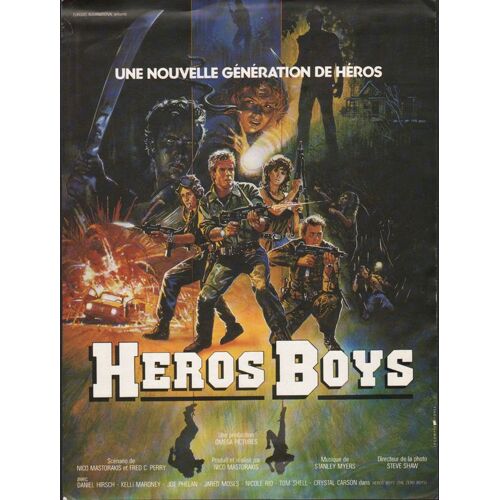Heros Boys, Synopsis, Réalisé Par Nico Mastorakis, Avec Daniel Hirsch, Kelli Maroney, Nicole Rio