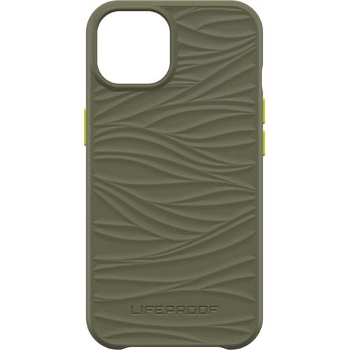 Lifeproof Wake - Coque De Protection Pour Téléphone Portable - 85 % De Plastique Recyclé Provenant De L'océan - Vert Gambit - Modèle D'onde Douce - Pour Apple Iphone 13