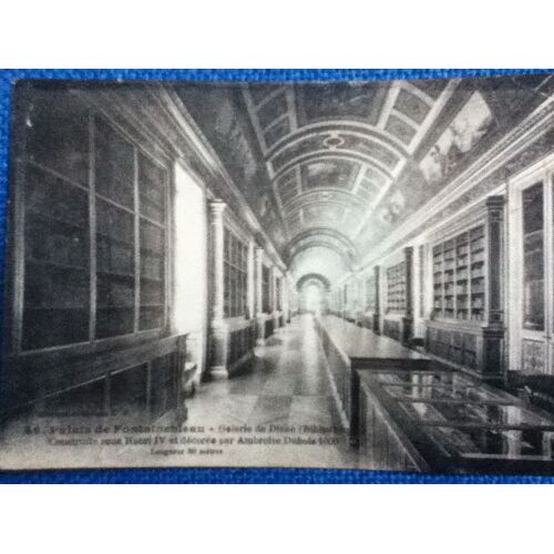 46. Palais De Fontainebleau - Galerie De Diane (Bibliothèque)