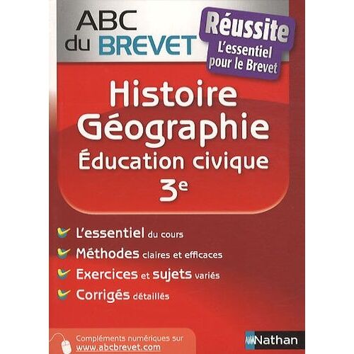 Histoire-Géographie Education Civique 3e