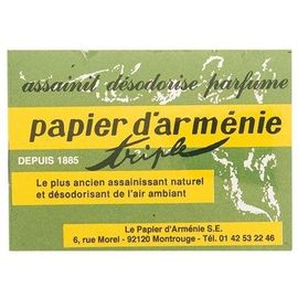 Carnet Papier D'armenie Triple 