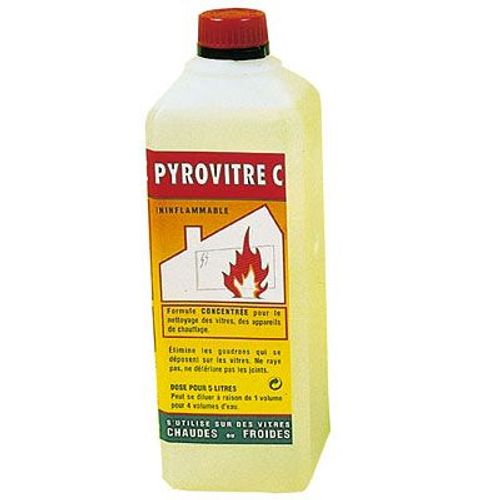 Nettoyant vitres d'insert concentré - 1 L - PyroVitre