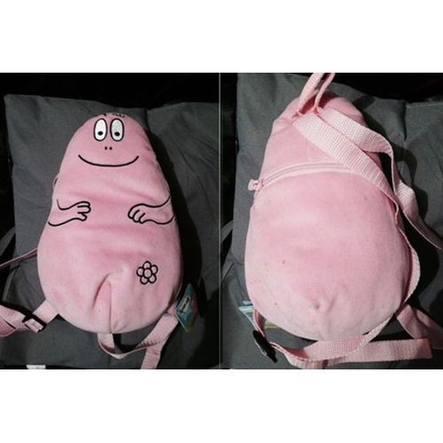 Sac A Dos Peluche Barbapapa Rose